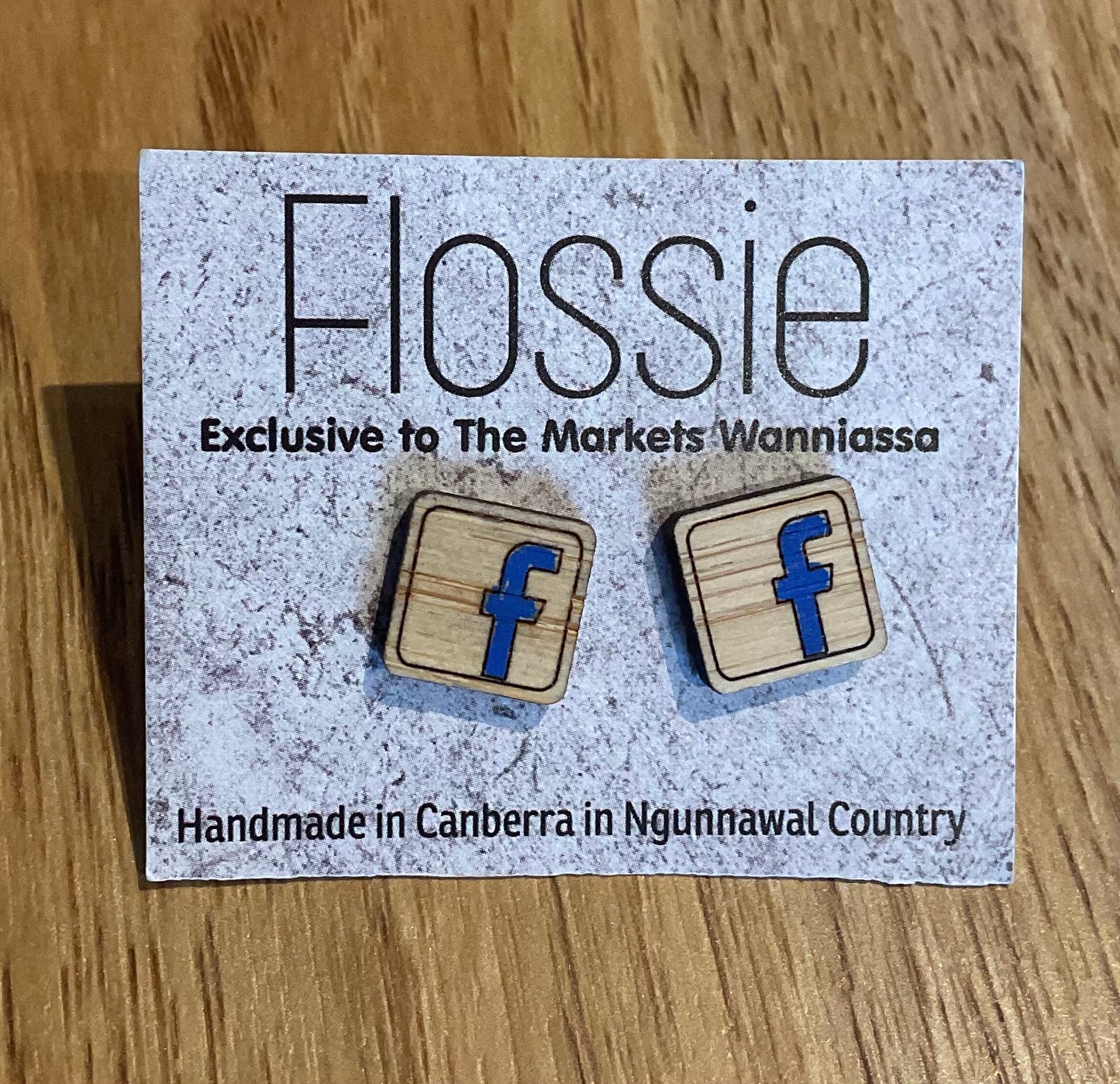 *Earrings FBook Studs