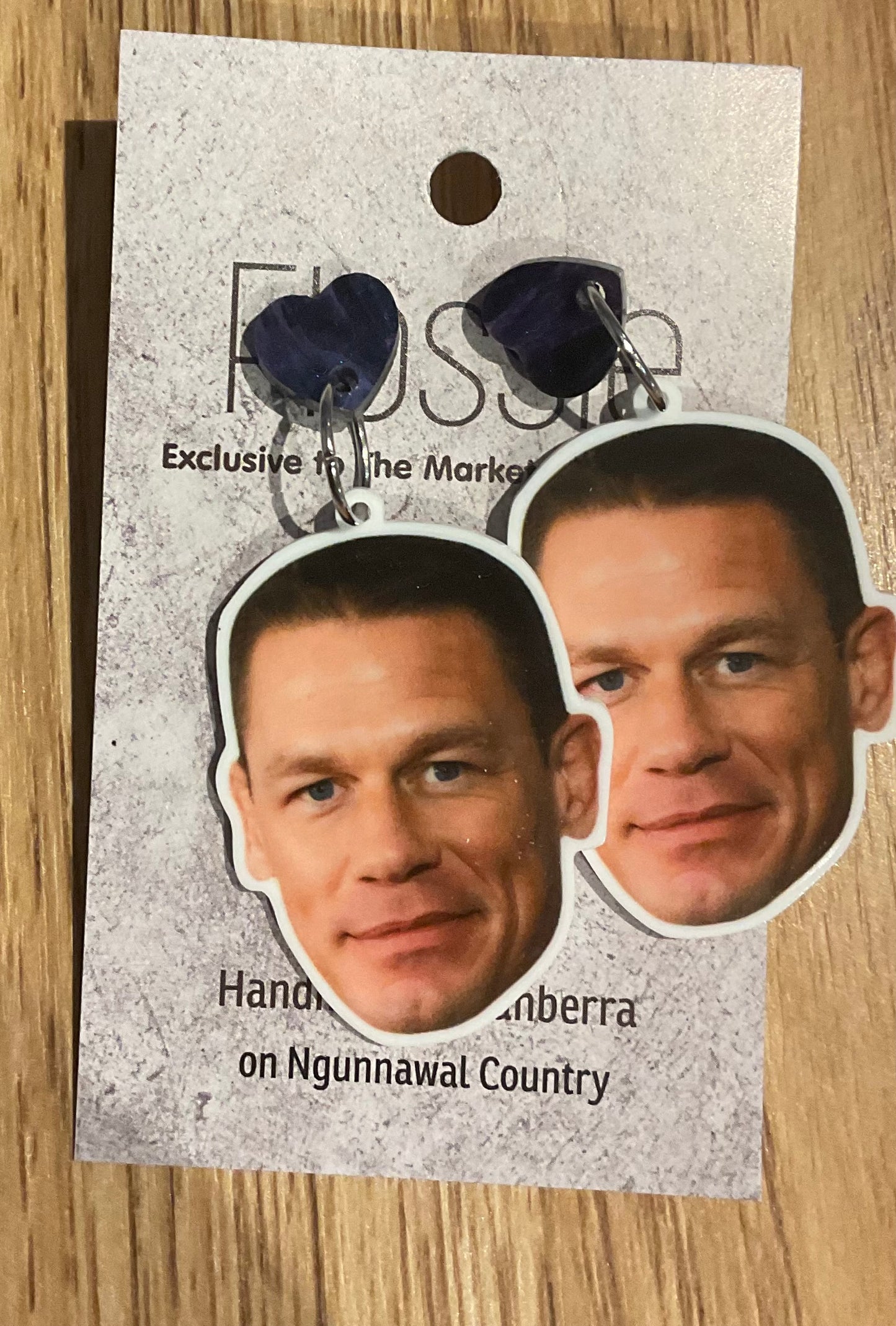 *Earrings John Cena Dangles
