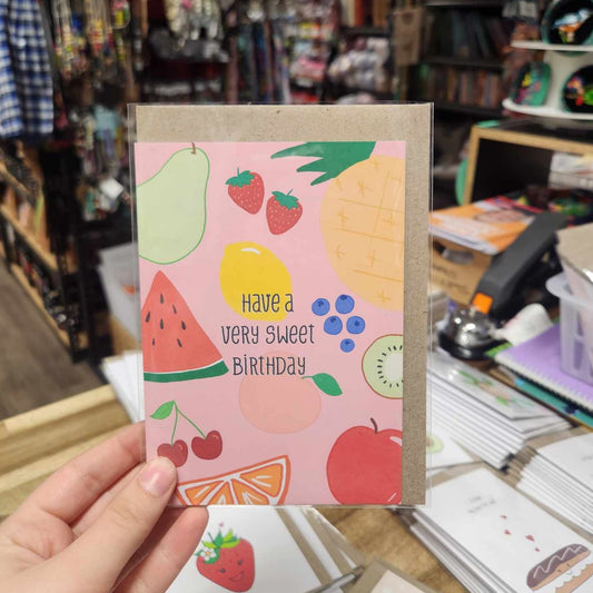 Greeting Card Sweet Birthday