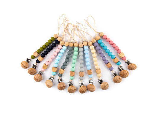 Pacifier Clip/Dummy Chains - Charlie