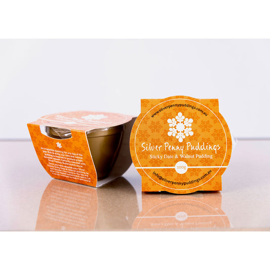 Silver Penny Puddings - Sticky Date & Walnut 100g