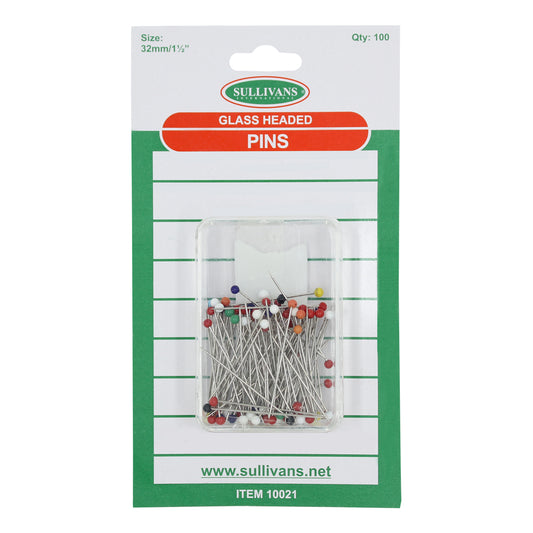 Glass Headed Pins