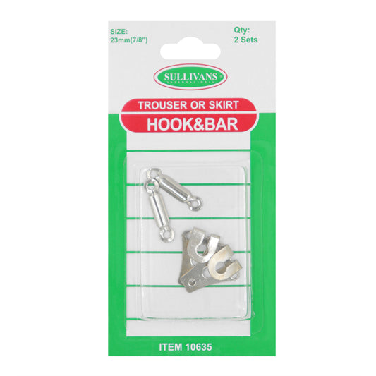 Hook and Bar 2 pack 23mm