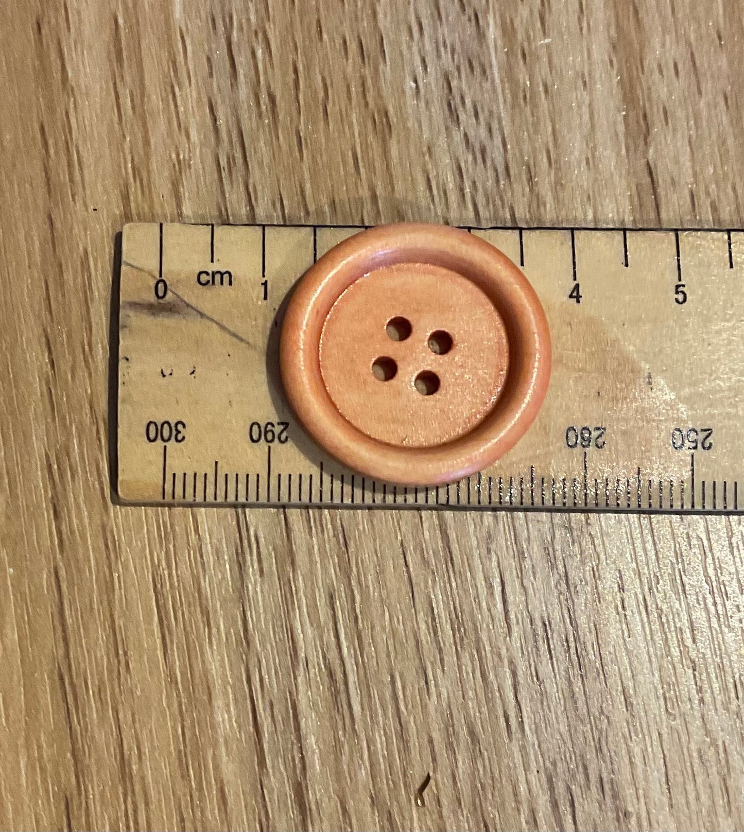 *Loose Buttons - Wooden Round