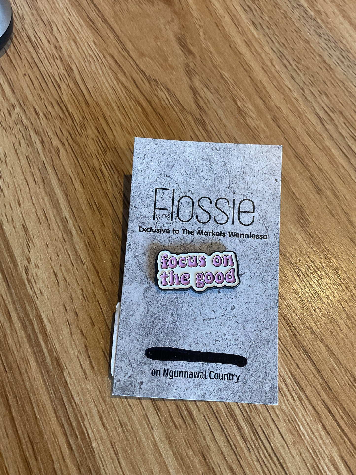 *Focus on the Good Lapel Pin