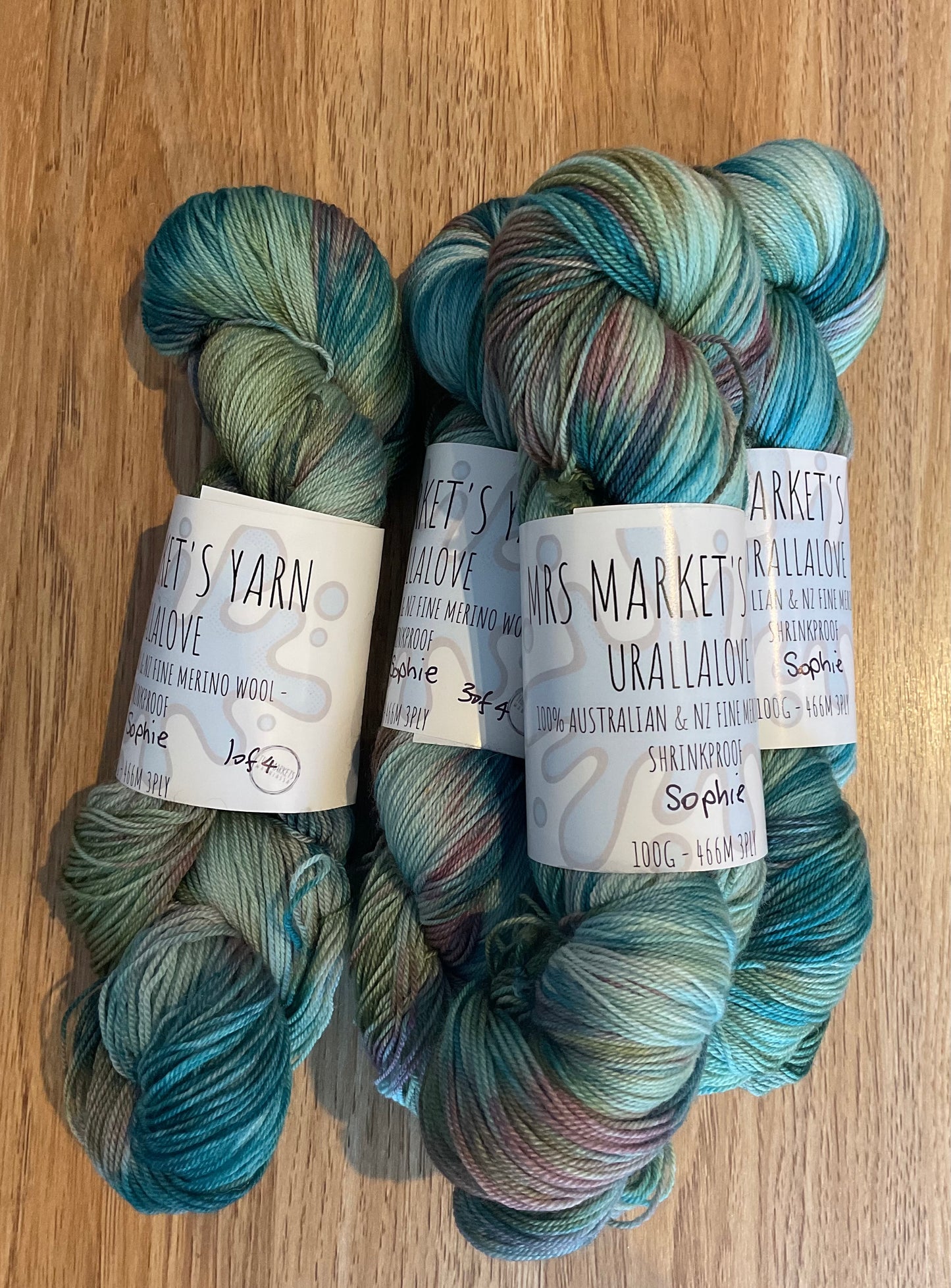 *Urallalove 3ply Yarn Sophie