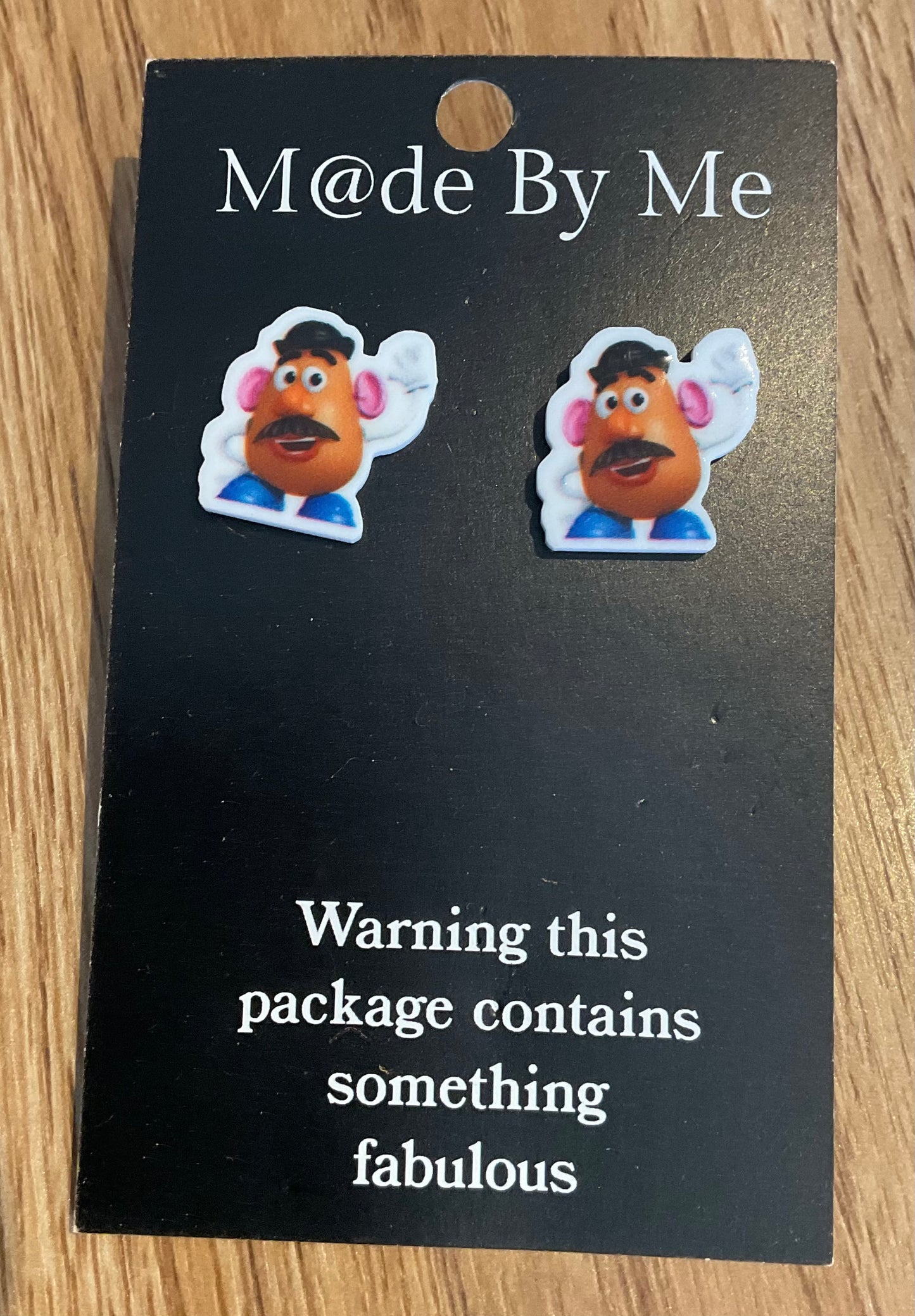 *Earrings Potato Head Studs