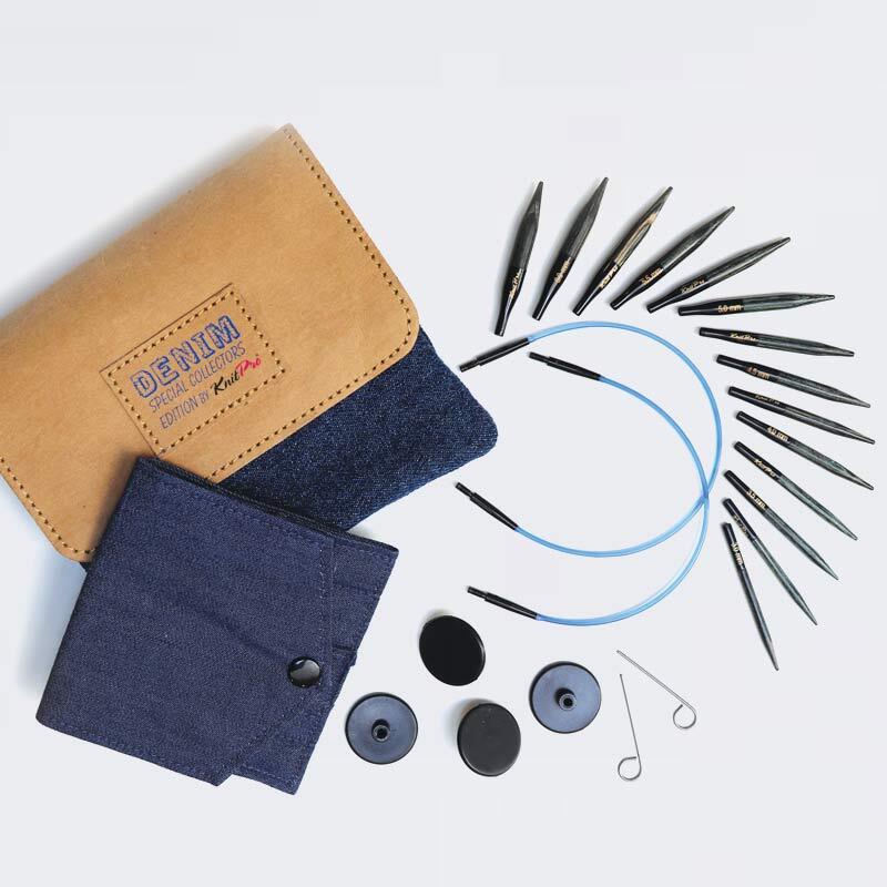 Indigo Wood Mini Interchangeable Needle Set
