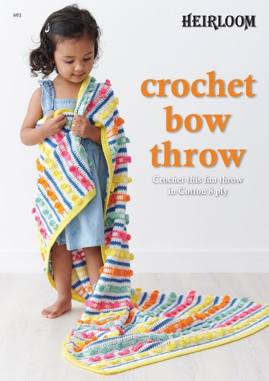 Crochet Bow Throw 601