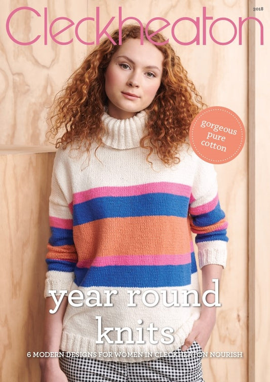 Year Round Knits Pattern 3018 DISC