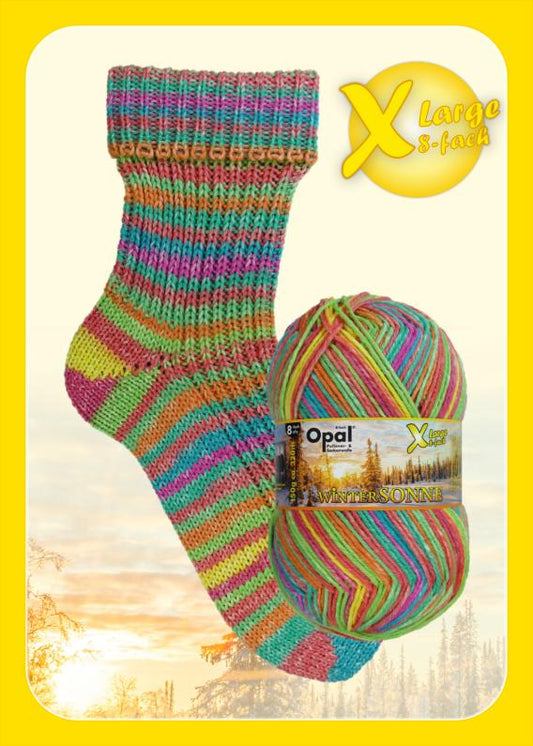 Opal Wintersonne 8ply Sock Yarn