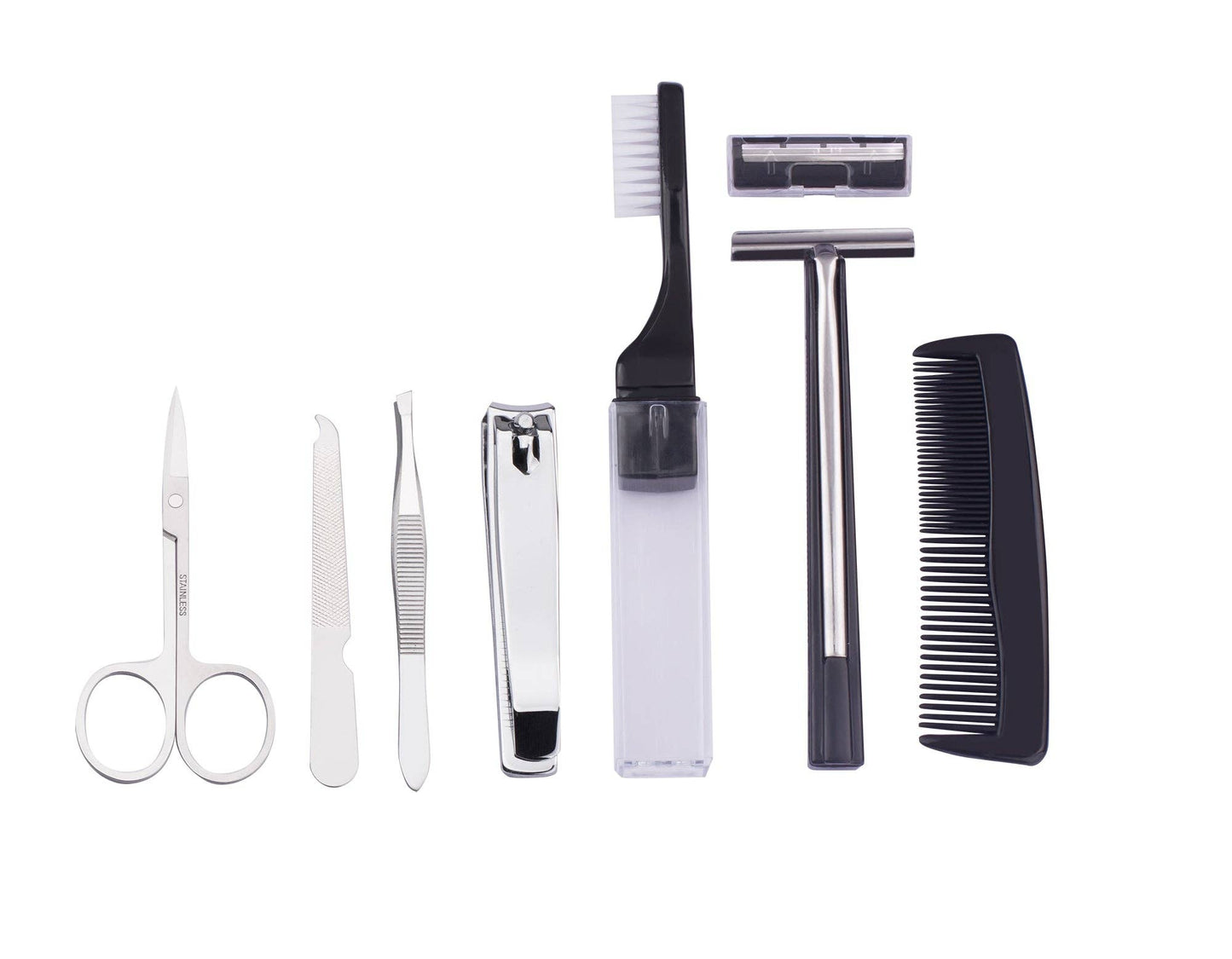 Men's Republic Toiletry Bag with 8 pcs Grooming Set