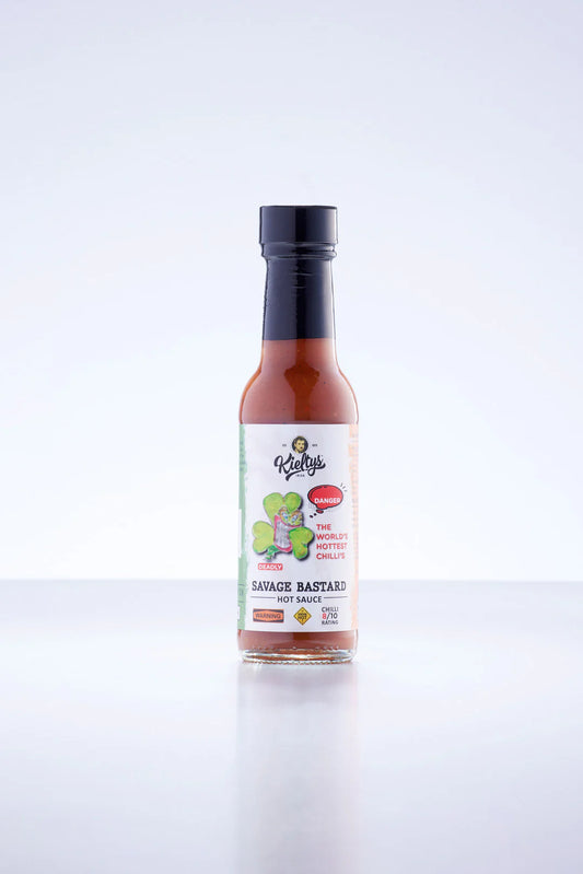 Savage Bastard Hot Sauce 8-10 Heat