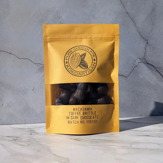 Macadamia Toffee in Dark Chocolate