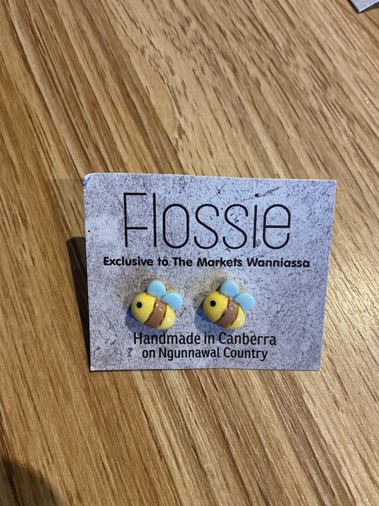 *Earrings Bee Studs