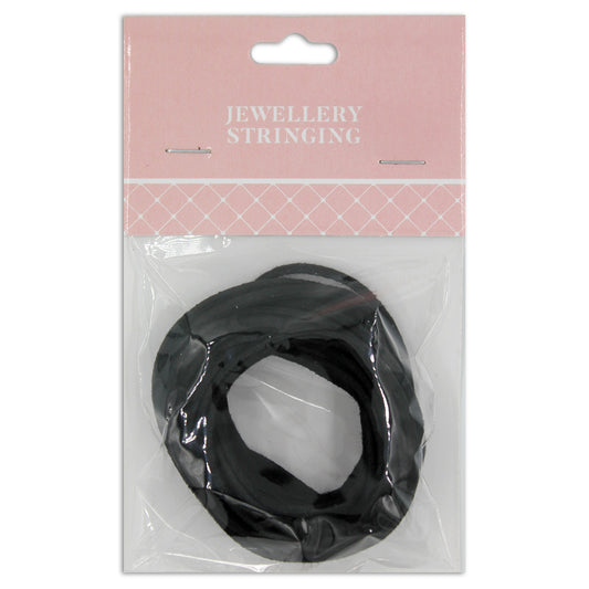 Thonging Suede 2mm - Black