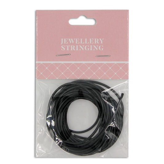 Genuine Leather Cord 1.5mm - Black