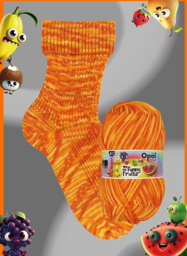 Opal Funny Fruits Sock Yarn