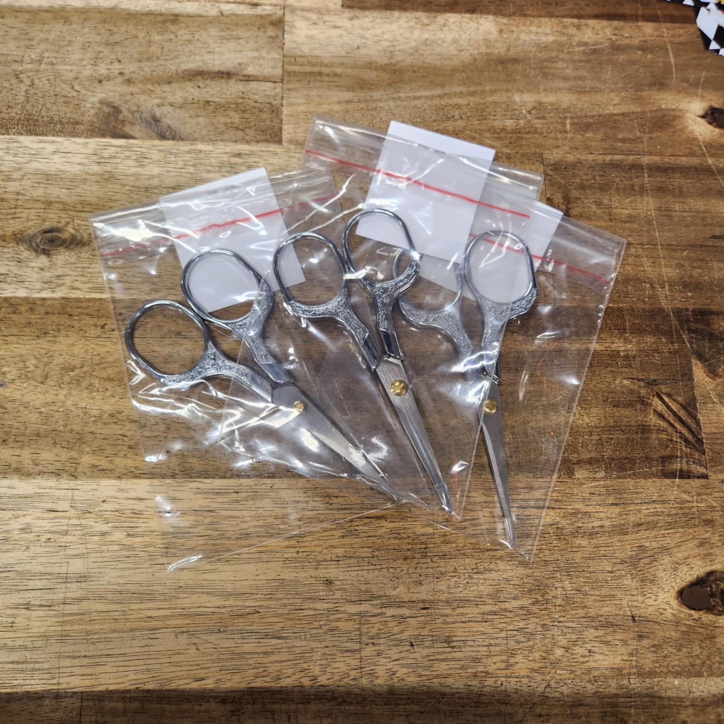 Large Embroidery Scissors Silver