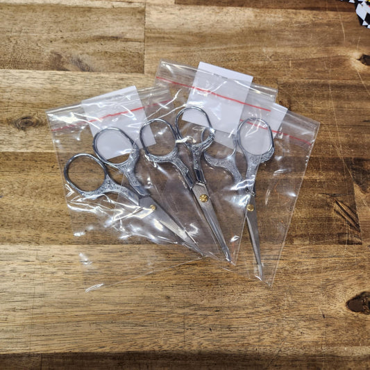 Large Embroidery Scissors Silver