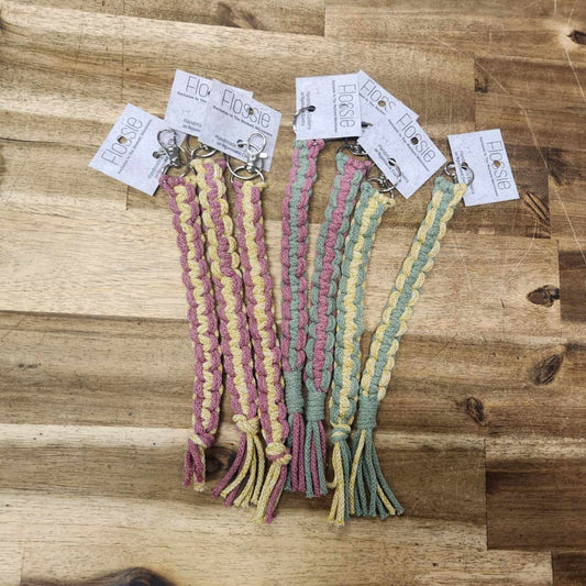 Macrame Keychain - Multicoloured