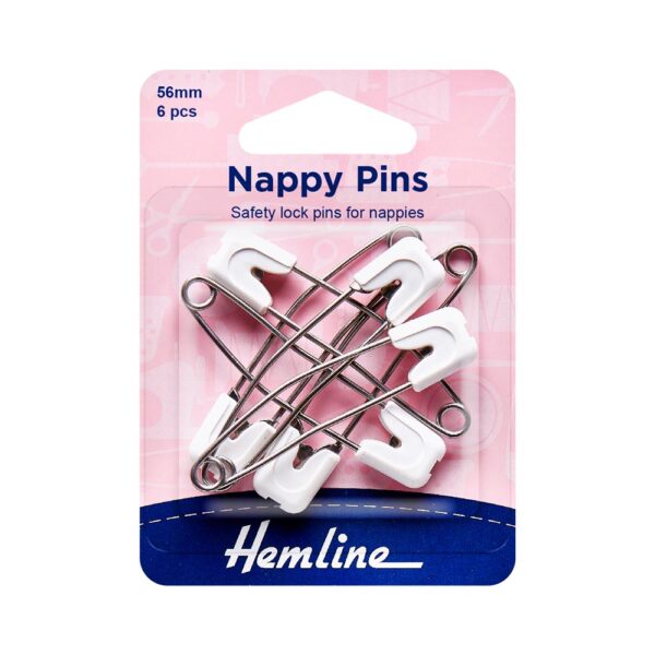 Nappy Pins x6