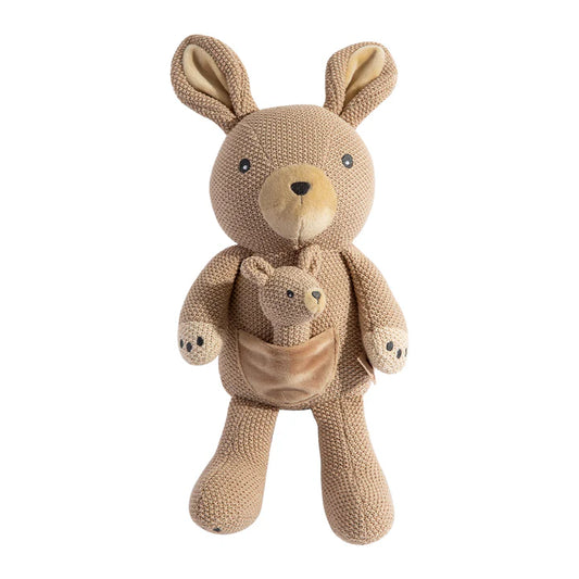 Knitted Animal Toy - Kylie the Kangaroo