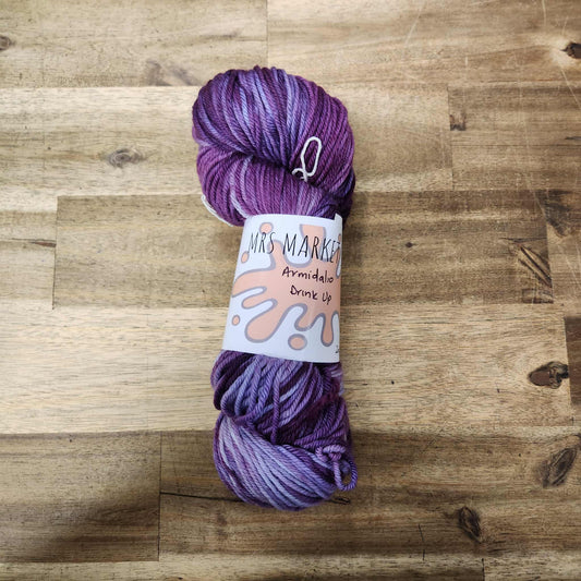 Mrs Market's Armidalio 8ply Hand Dyed Merino