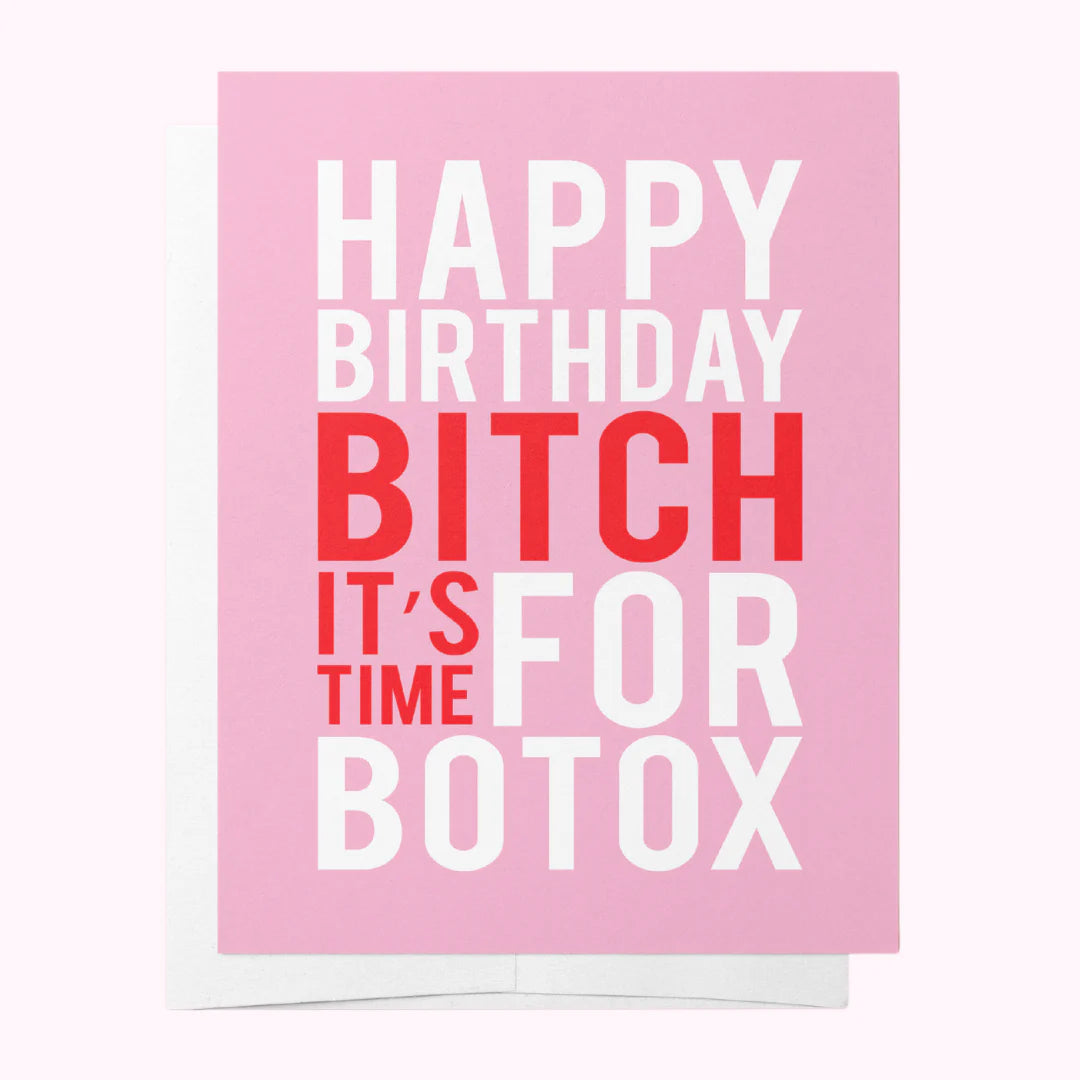 Greeting Card Time for Botox