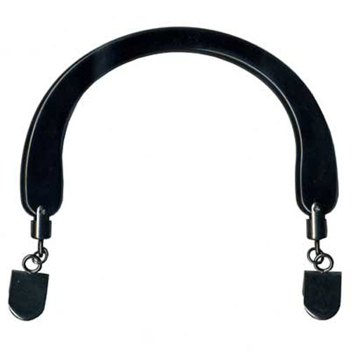 Bag Handles - Black Plastic 160x120mm