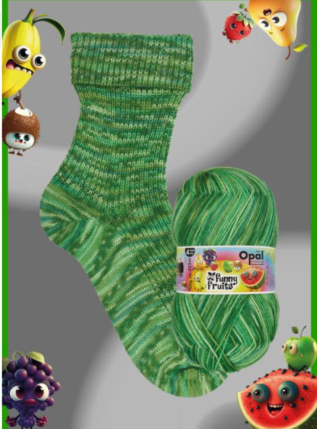 Opal Funny Fruits Sock Yarn