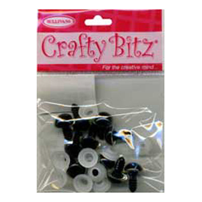 *Safety Eyes Black - 16mm