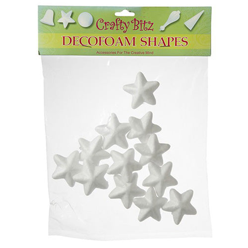 Decofoam Stars 12 Pack