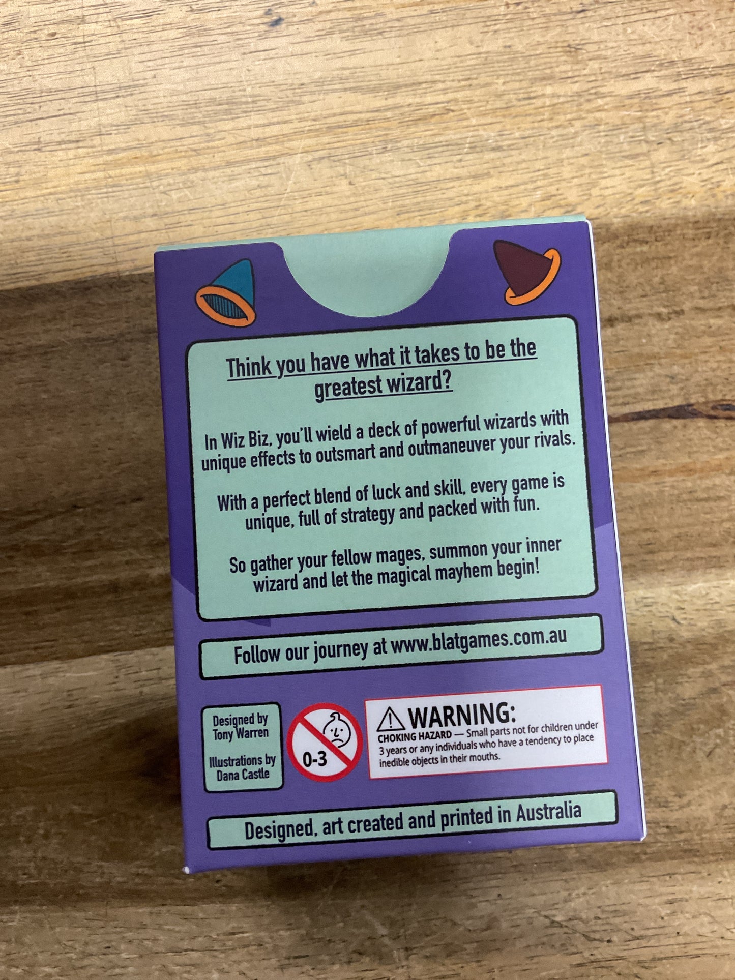 Wiz Biz Card Game