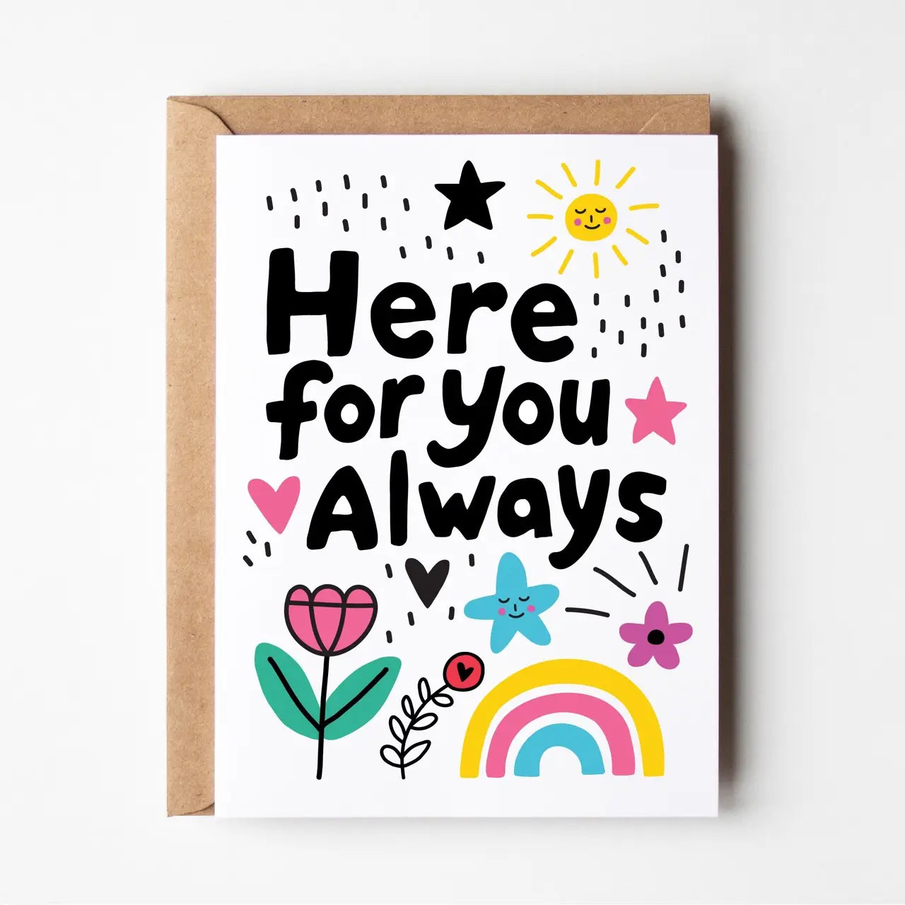 Here For You Always Card