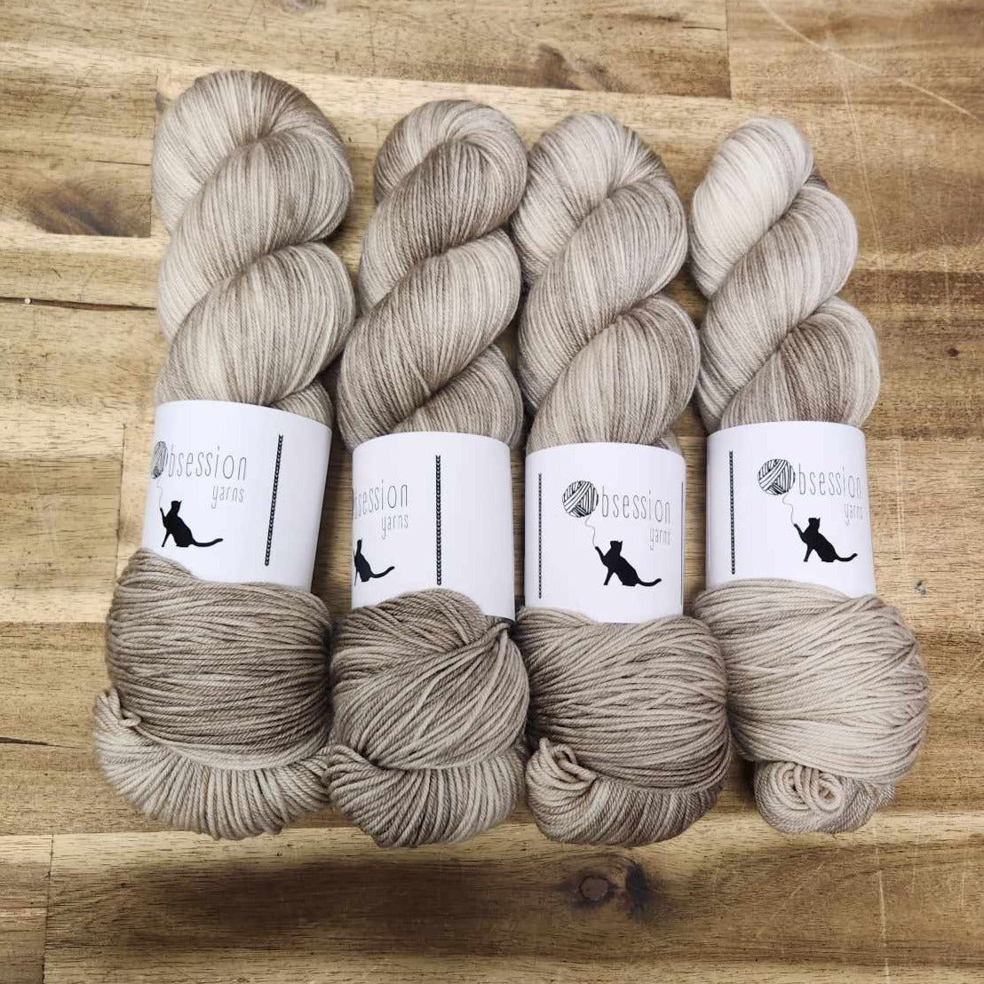 Obsession Yarns Sock - Stone Owl