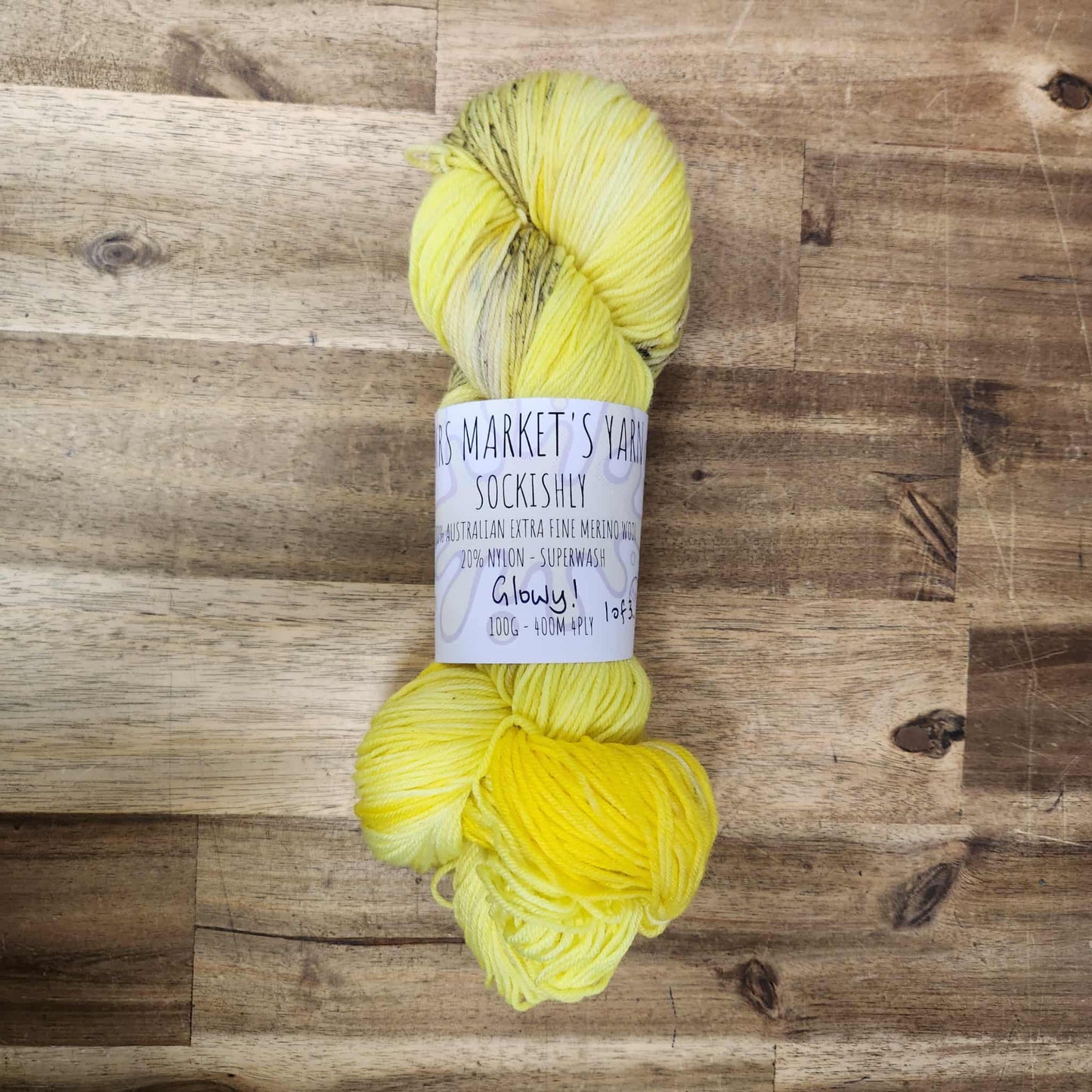 Mrs Market's Sockishly Hand Dyed Yarn 4ply