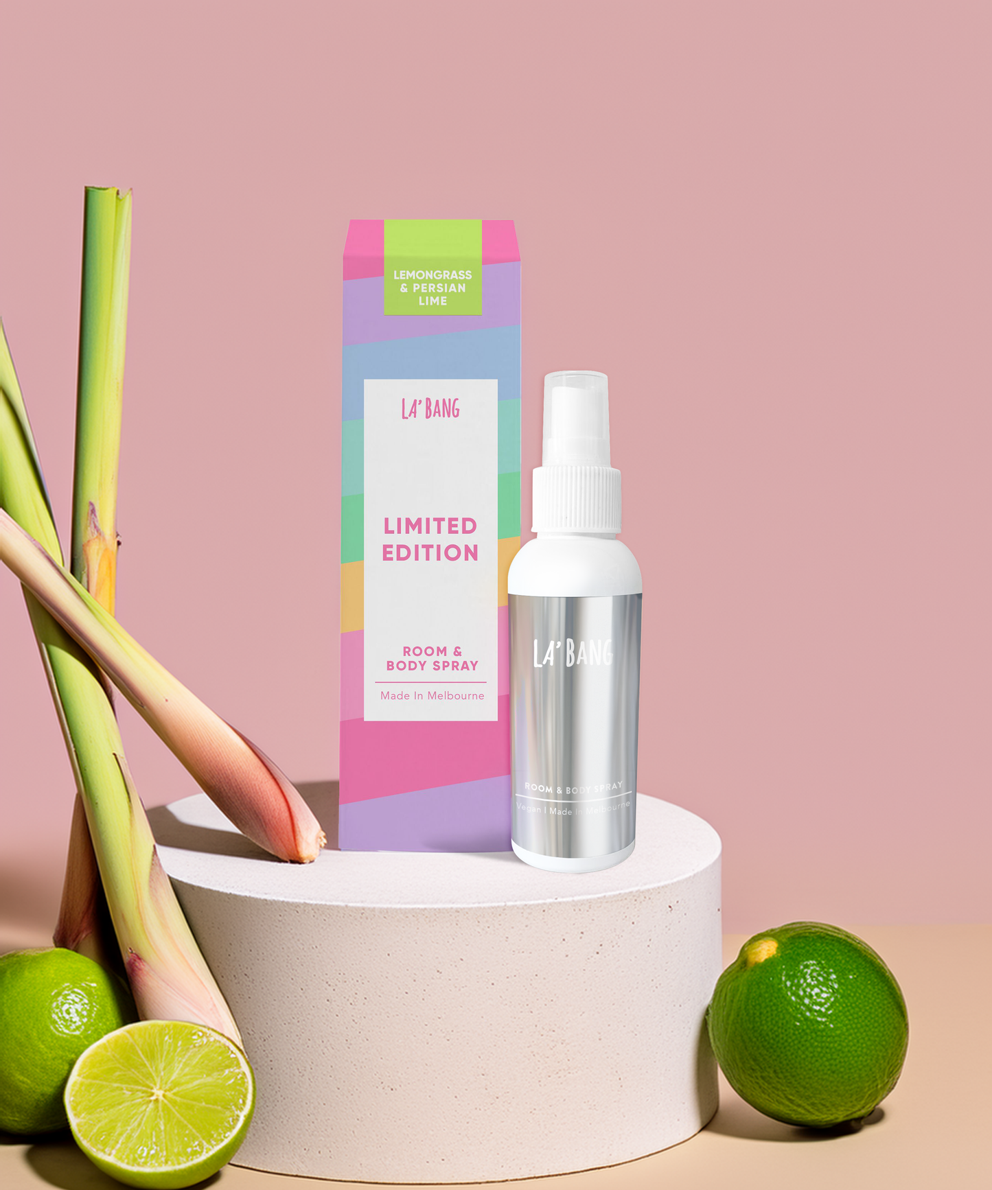 Room and body spray - Lemongrass and Persian Lime