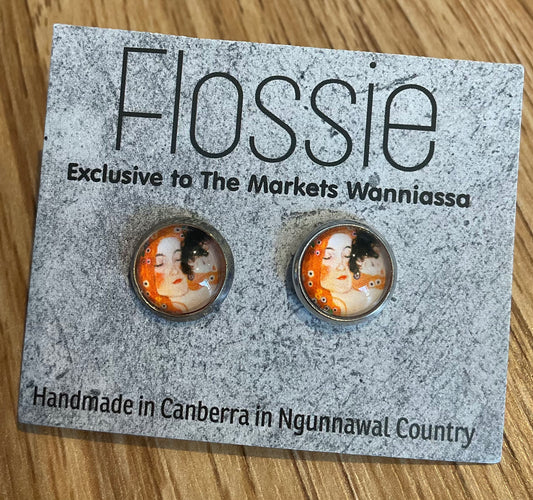 *Earrings Lady Glass Studs