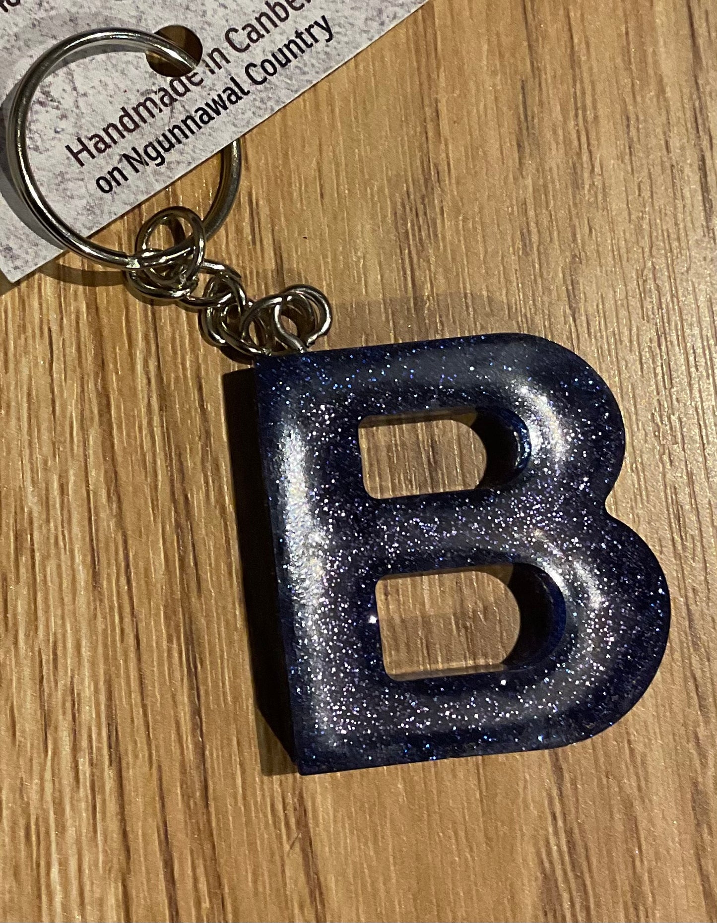 *Keychain Alphabet Letter B