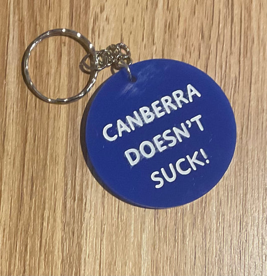 *Canberra Doesn't Suck Keyring
