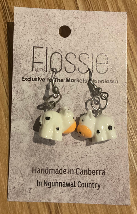 *Earrings Spotty Cow Dangles