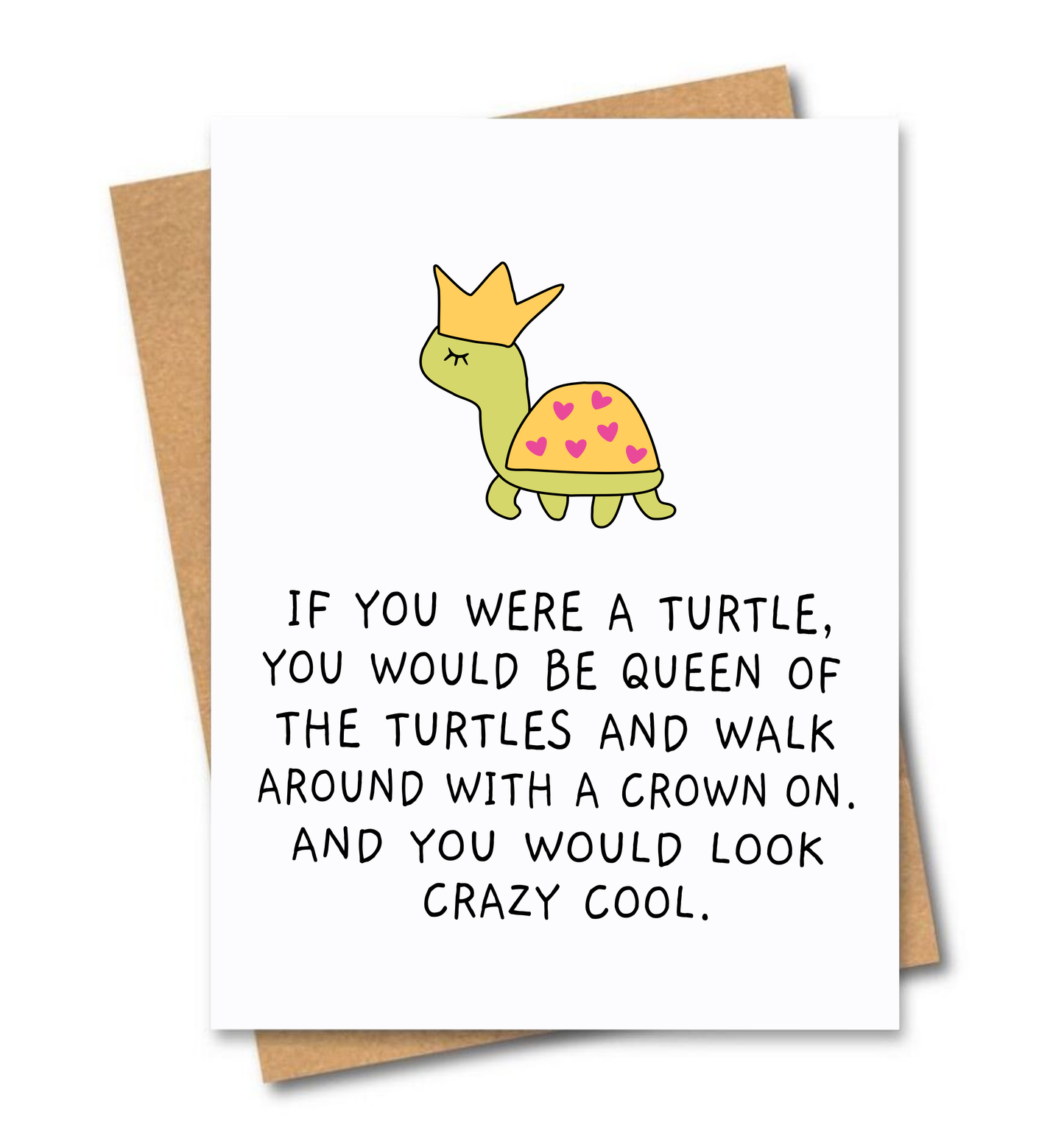Queen Turtle Card