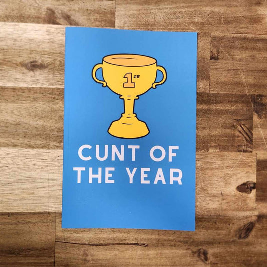 C*nt of the Year Journal