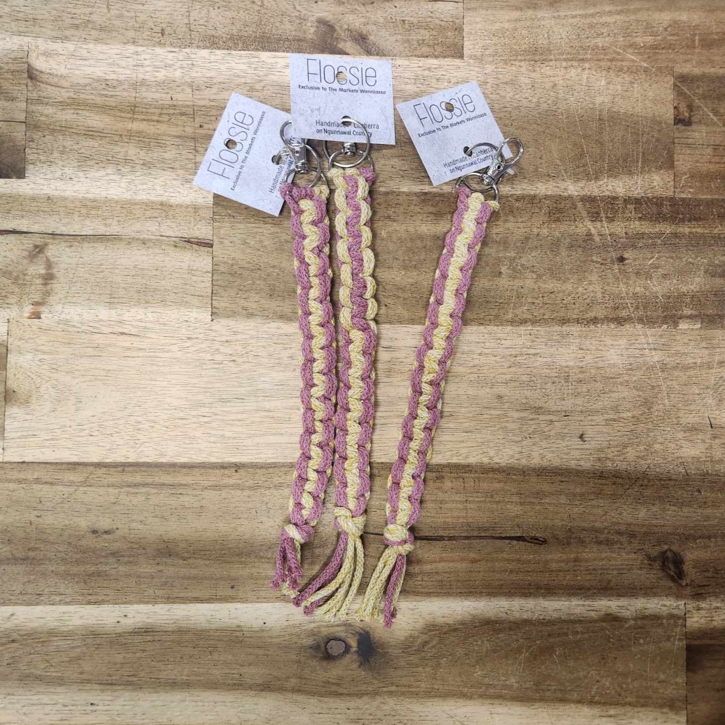 Macrame Keychain - Multicoloured