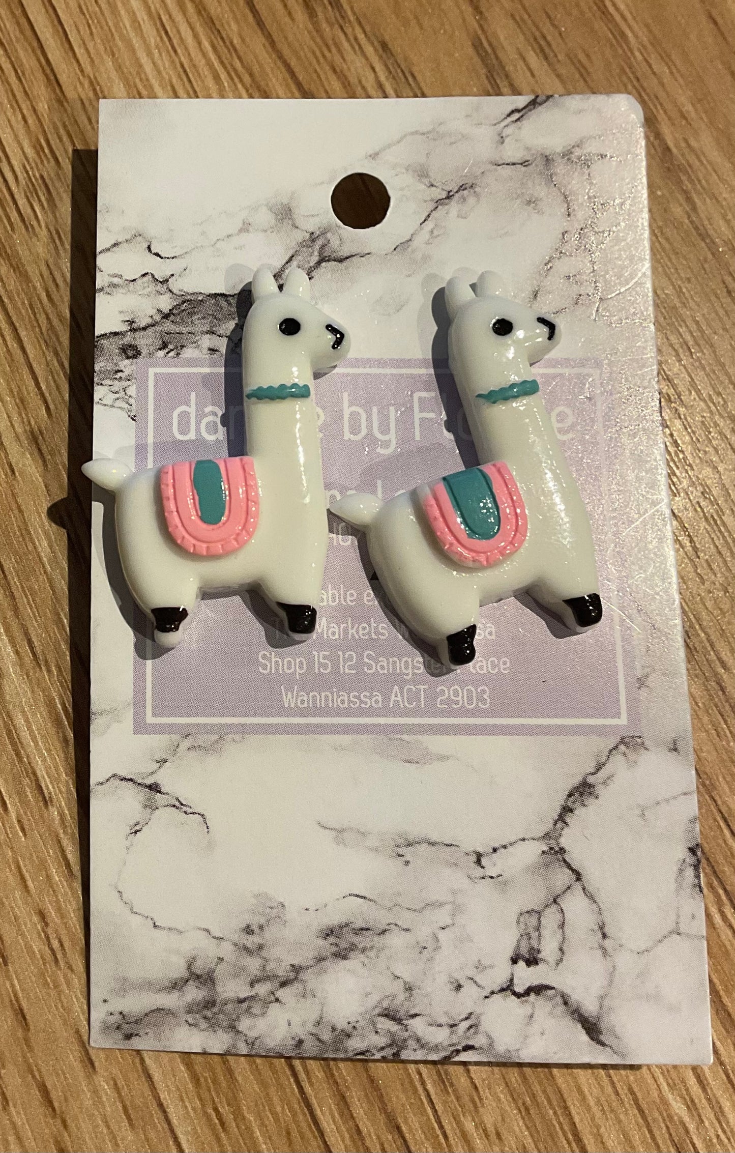 *Earrings Alpaca Studs