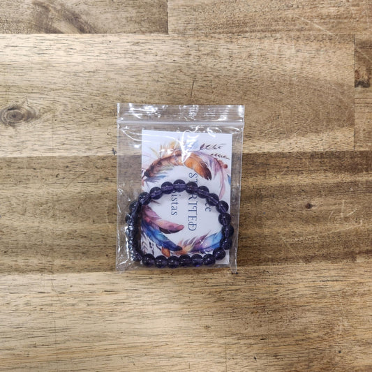 Beaded Bracelet - Amethyst