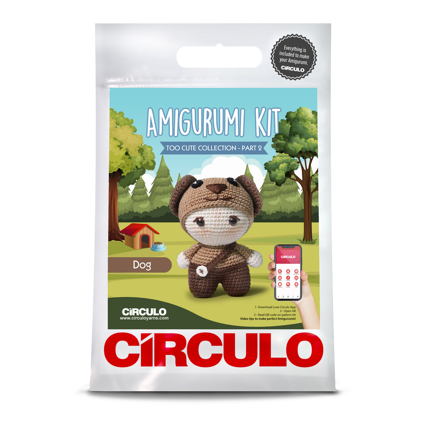 Amigurumi Kit - Too Cute Dog Person