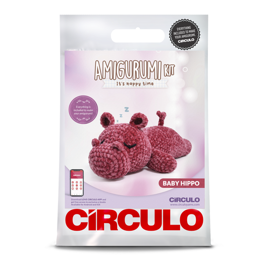Amigurumi Kit - Sleepy Hippo