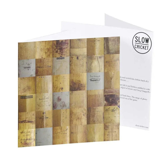 Bat Collage Greeting Card